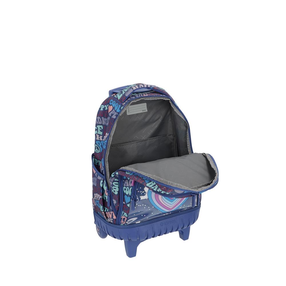 Foto 5 pulgar | Mochila Xtrem Trolley Cross 2.0 4xt Azul