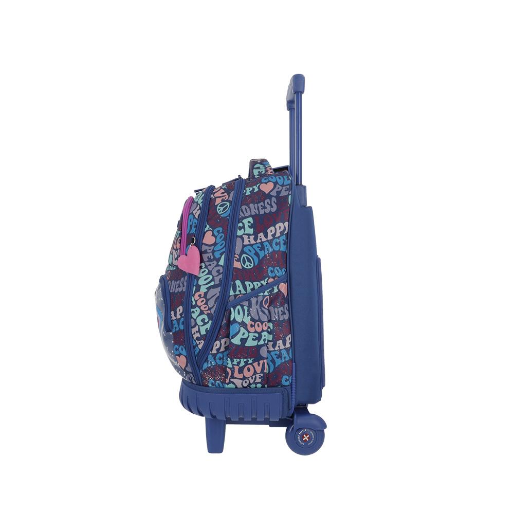 Foto 6 pulgar | Mochila Xtrem Trolley Cross 2.0 4xt Azul