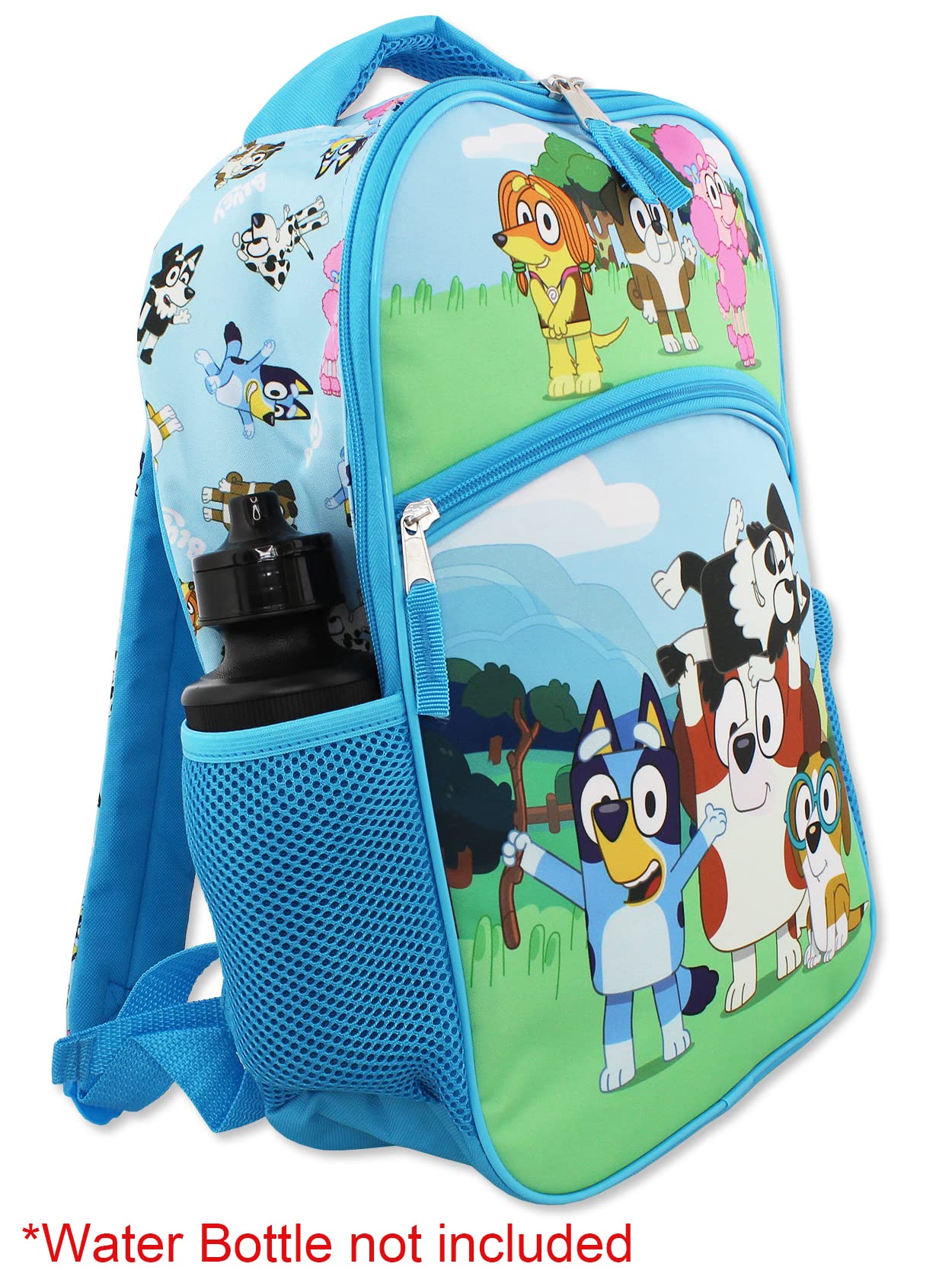 Foto 7 pulgar | Mochila Bluey Kids School 40 cm de Cordura Azul - Venta Internacional