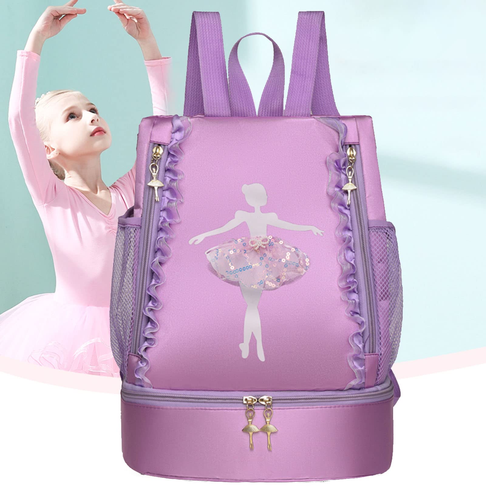 Foto 3 pulgar | Mochila de Baile Yitengteng Ballet Dance para Niñas - Venta Internacional