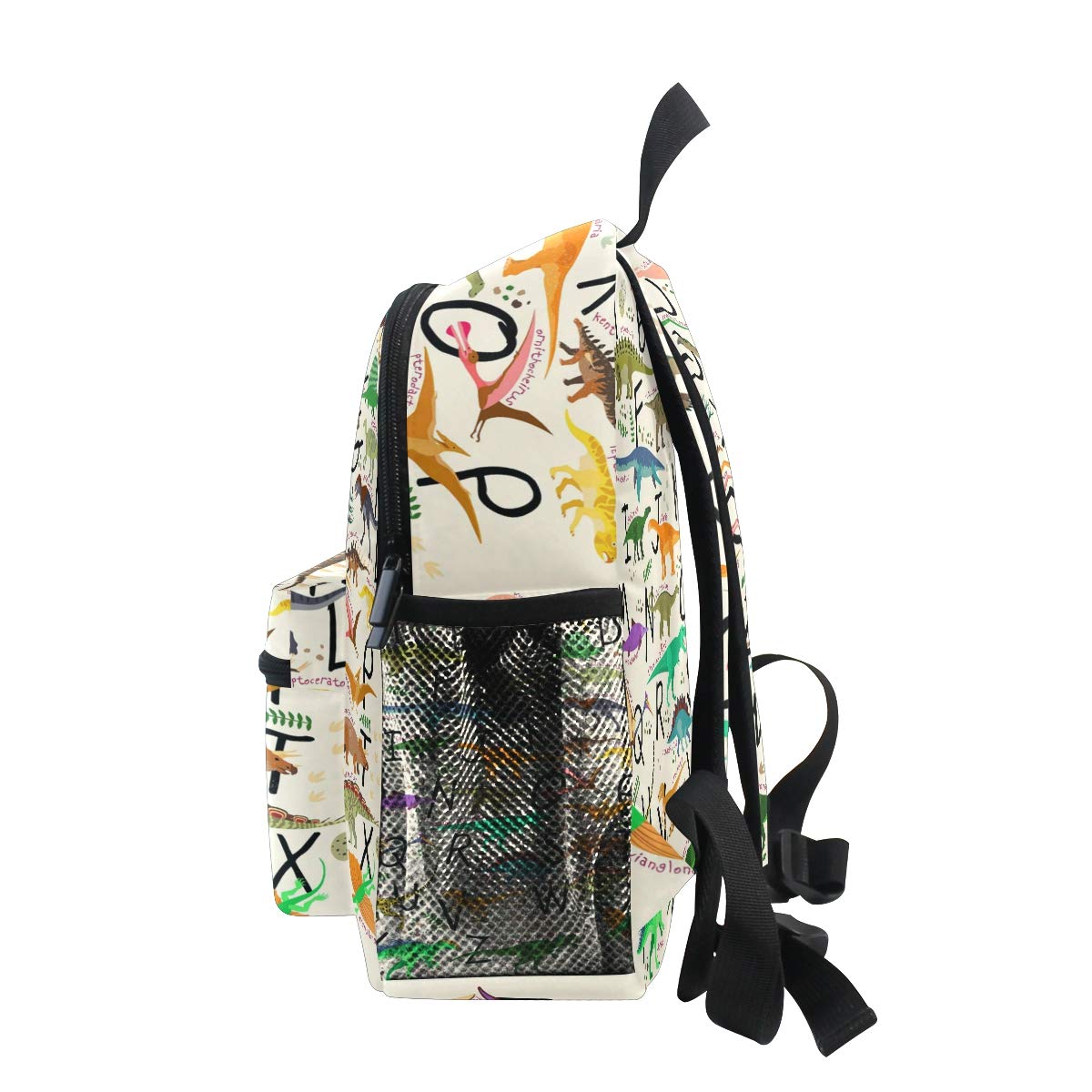 Foto 8 pulgar | Mochila Auuxva Cute Alphabet Dinosaur para Niños de 3 A 7 Años - Venta Internacional