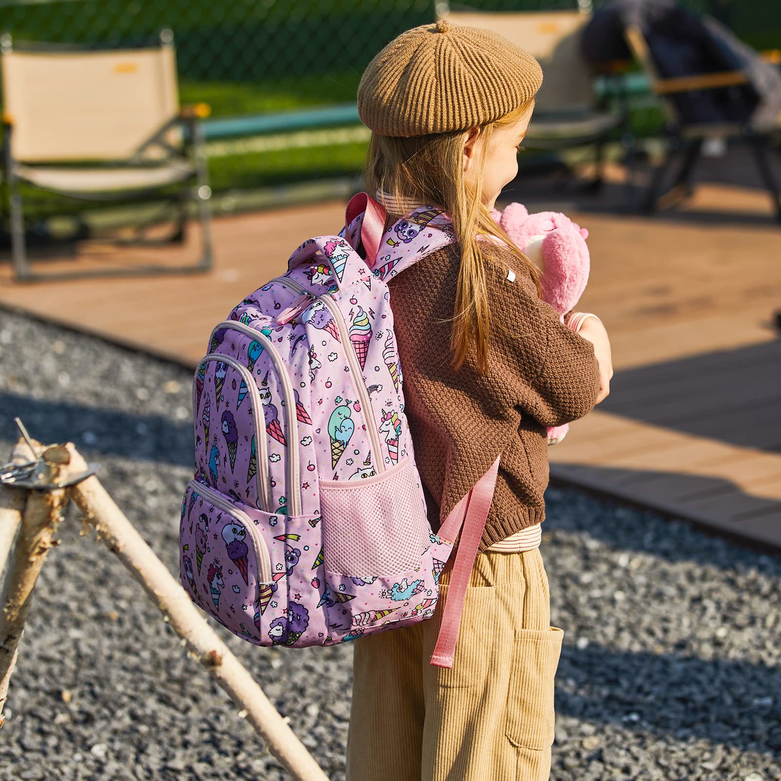 Foto 8 pulgar | Mochila Cluci Kids Unicornio Rosa para Niñas - Venta Internacional