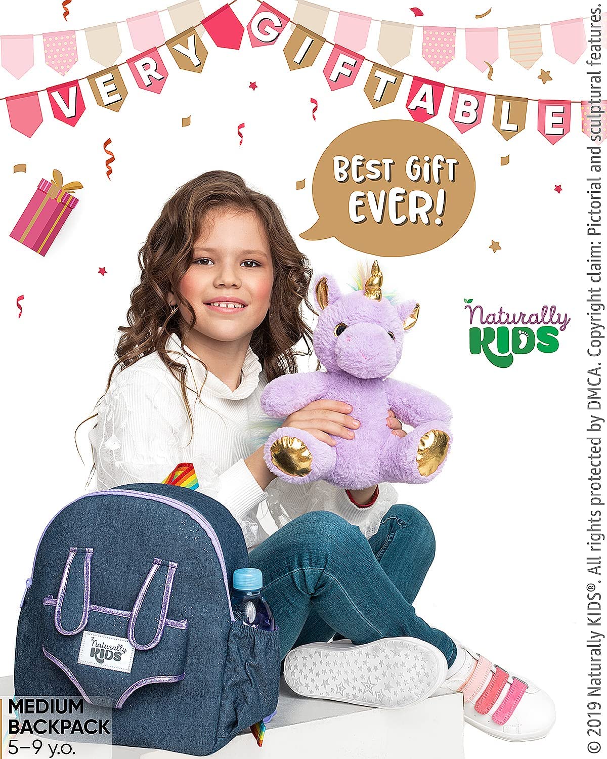 Foto 3 pulgar | Mochila Naturally Kids Unicorn para Niñas - Venta Internacional