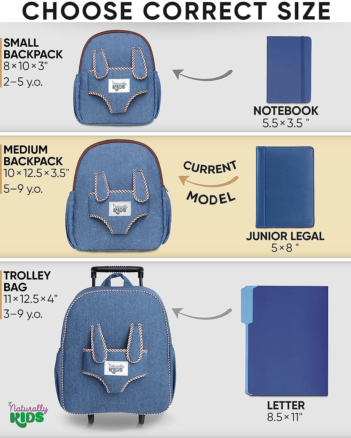 Foto 8 pulgar | Mochila Naturally Kids Unicorn para Niñas - Venta Internacional