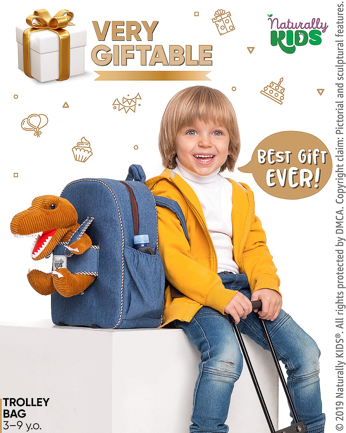 Foto 3 pulgar | Mochila Con Ruedas Naturally Kids para Niños Pequeños - Venta Internacional