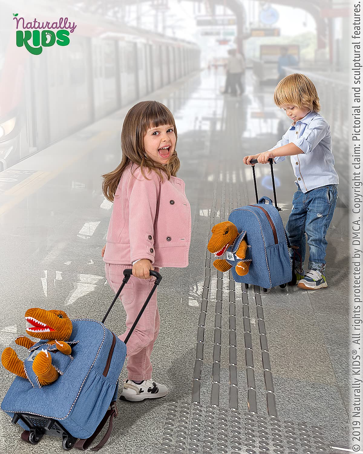 Foto 4 pulgar | Mochila Con Ruedas Naturally Kids para Niños Pequeños - Venta Internacional