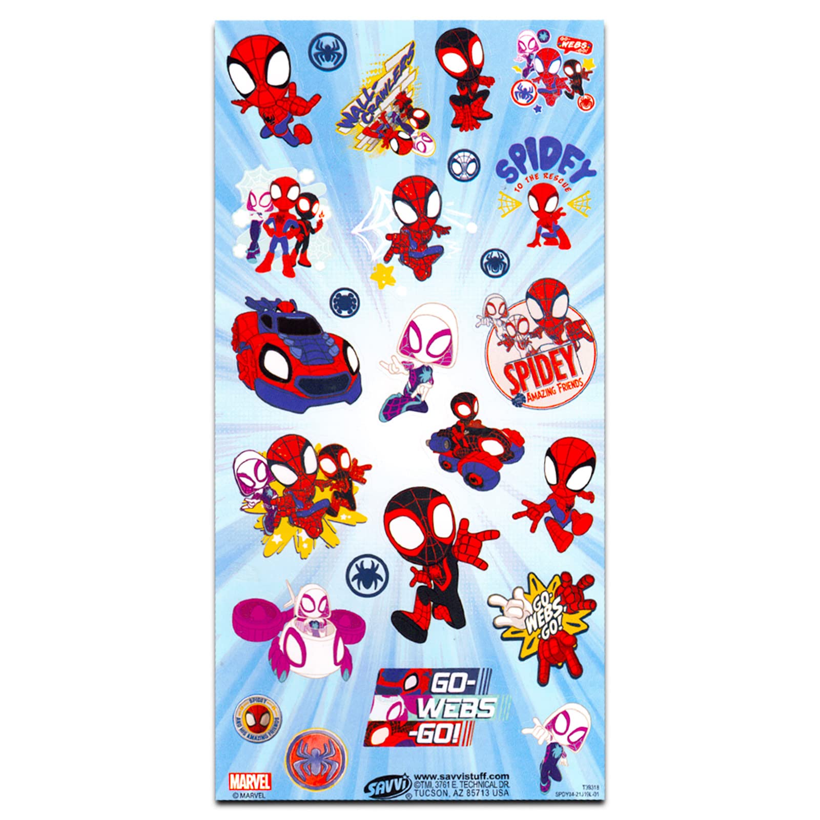 Foto 6 pulgar | Mochila Marvel Spiderman con Pegatinas y Botella - Venta Internacional