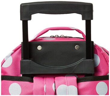 Foto 6 | Mochila Rodante Rockland Pink Dots de 43 cm con Doble Asa - Venta Internacional