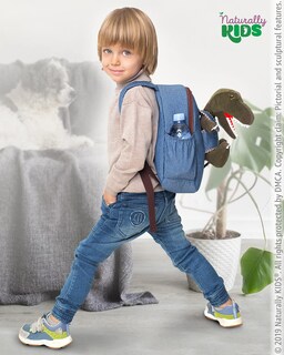 Foto 4 | Mochila Naturally Kids con Diseño de Dinosaurio de Peluche - Venta Internacional