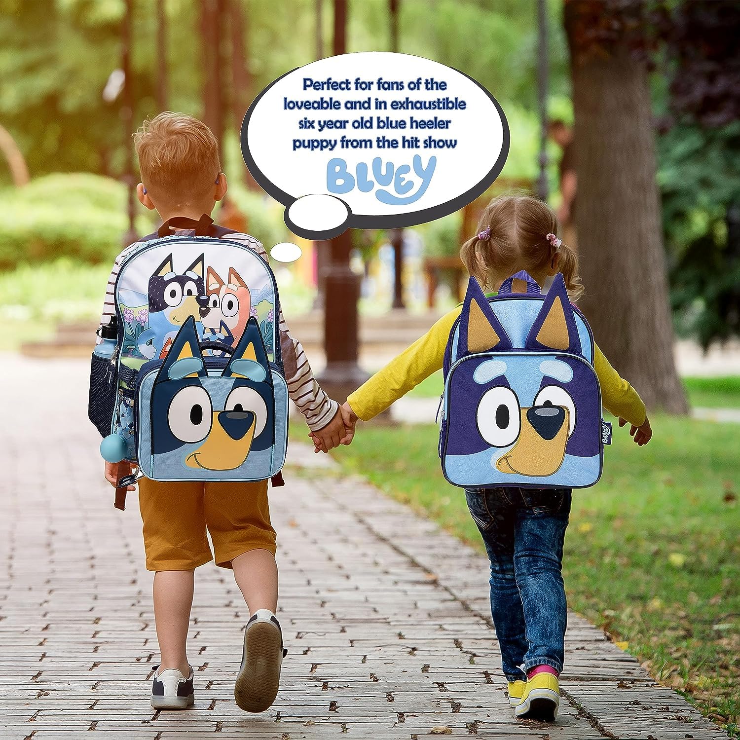 Foto 7 | Set de Mochilas Ai Accessory Innovations Bluey de 4 Piezas para Niños - Venta Internacional