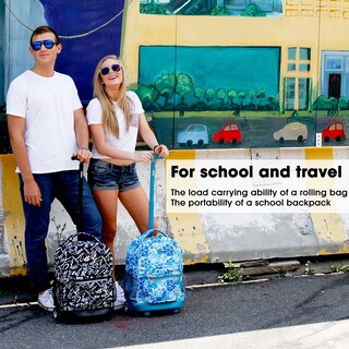 Foto 2 | Mochila Rolling J World New York Sunrise Kids de 18 Litros con Ruedas - Venta Internacional