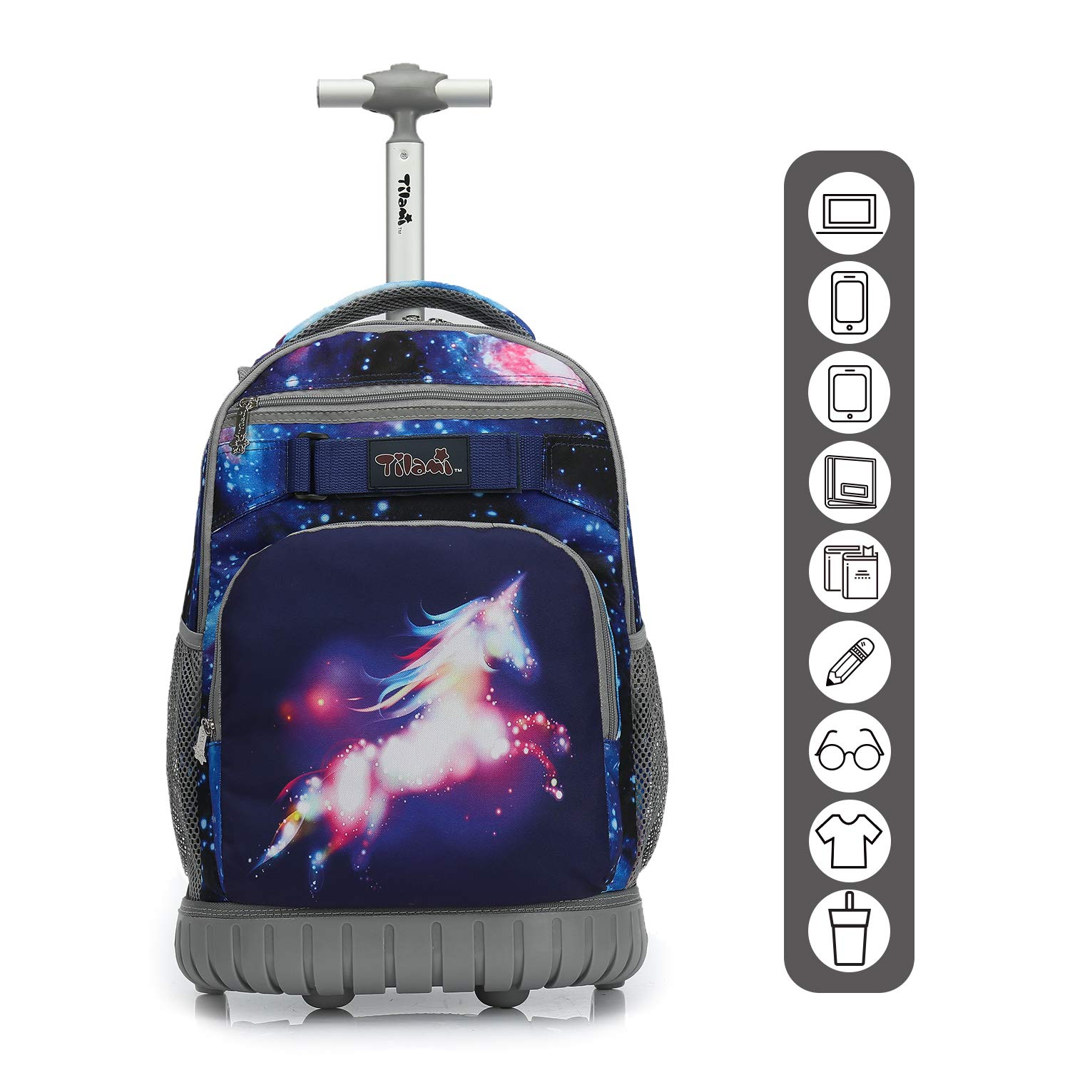 Foto 3 pulgar | Mochila Rolling Tilami con Ruedas de 19 Pulgadas - Venta Internacional