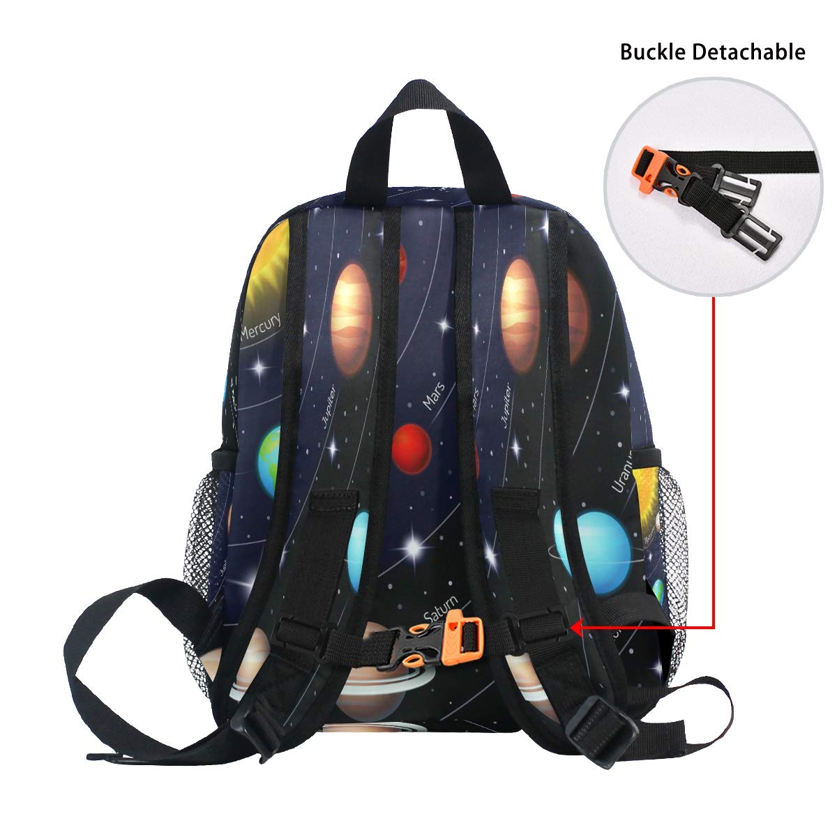 Foto 6 pulgar | Mochila Auuxva Solar System Planets - Venta Internacional