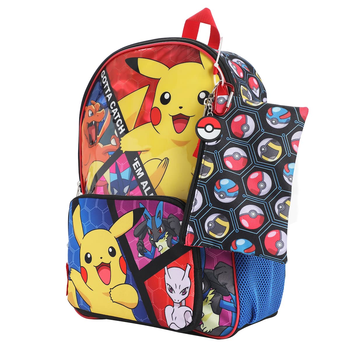 Foto 4 pulgar | Set de Mochilas Bioworld Pokemon Trainer Gotta Catch 'em All - Venta Internacional