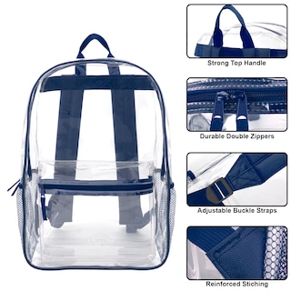 Foto 2 | Mochila Trail Maker De Pvc Transparente para Niños - Venta Internacional
