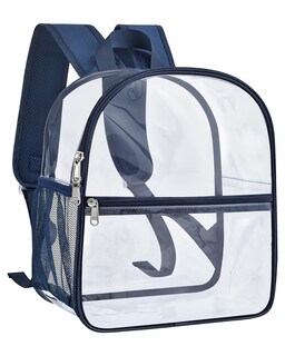 Foto 1 | Mochila Paxiland Clear Stadium Homologada 30x30x15 Cm Azul Marino - Venta Internacional