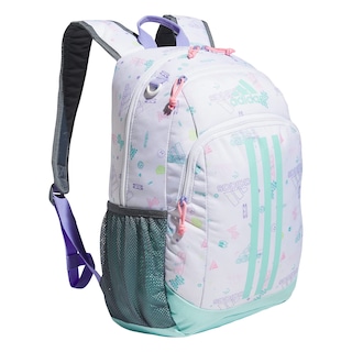 Foto 1 | Mochila Adidas Creator 2 Icon Brand Love White/Flash Aqua - Venta Internacional