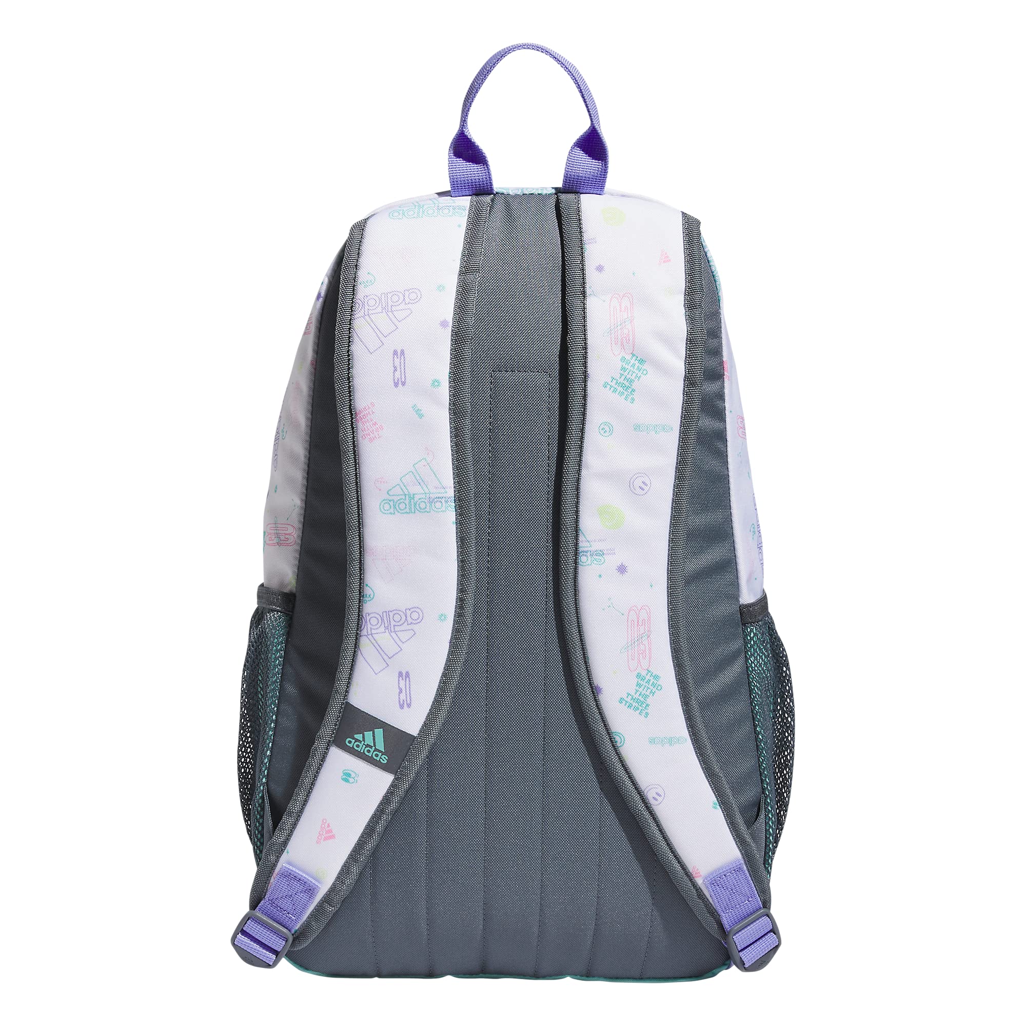 Foto 5 pulgar | Mochila Adidas Creator 2 Icon Brand Love White/Flash Aqua - Venta Internacional