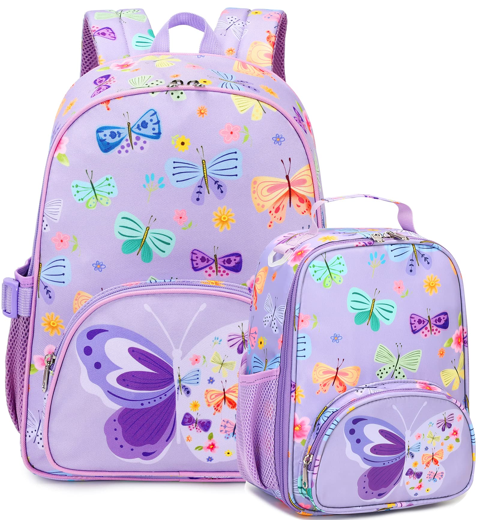 Foto 2 pulgar | Mochila Btoop Butterfly con Lonchera - Venta Internacional