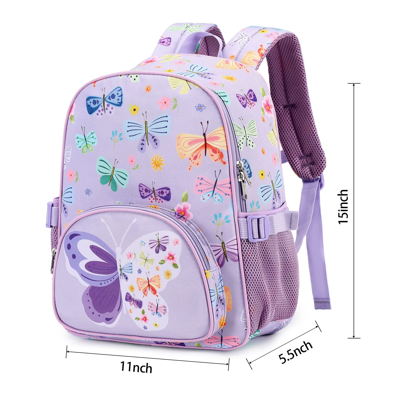 Foto 6 pulgar | Mochila Btoop Butterfly con Lonchera - Venta Internacional