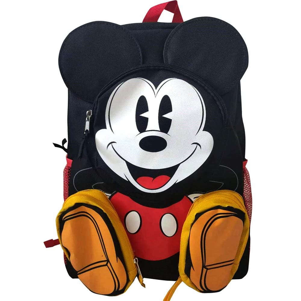 Foto 2 pulgar | Mochila Disney Mickey Mouse Frontal 16 Con 3 Bolsillos - Venta Internacional