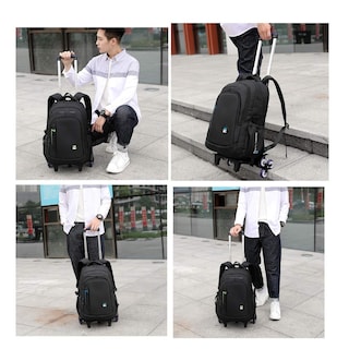 Foto 7 | Mochila Enrollable Vidoscla Negra - Venta Internacional