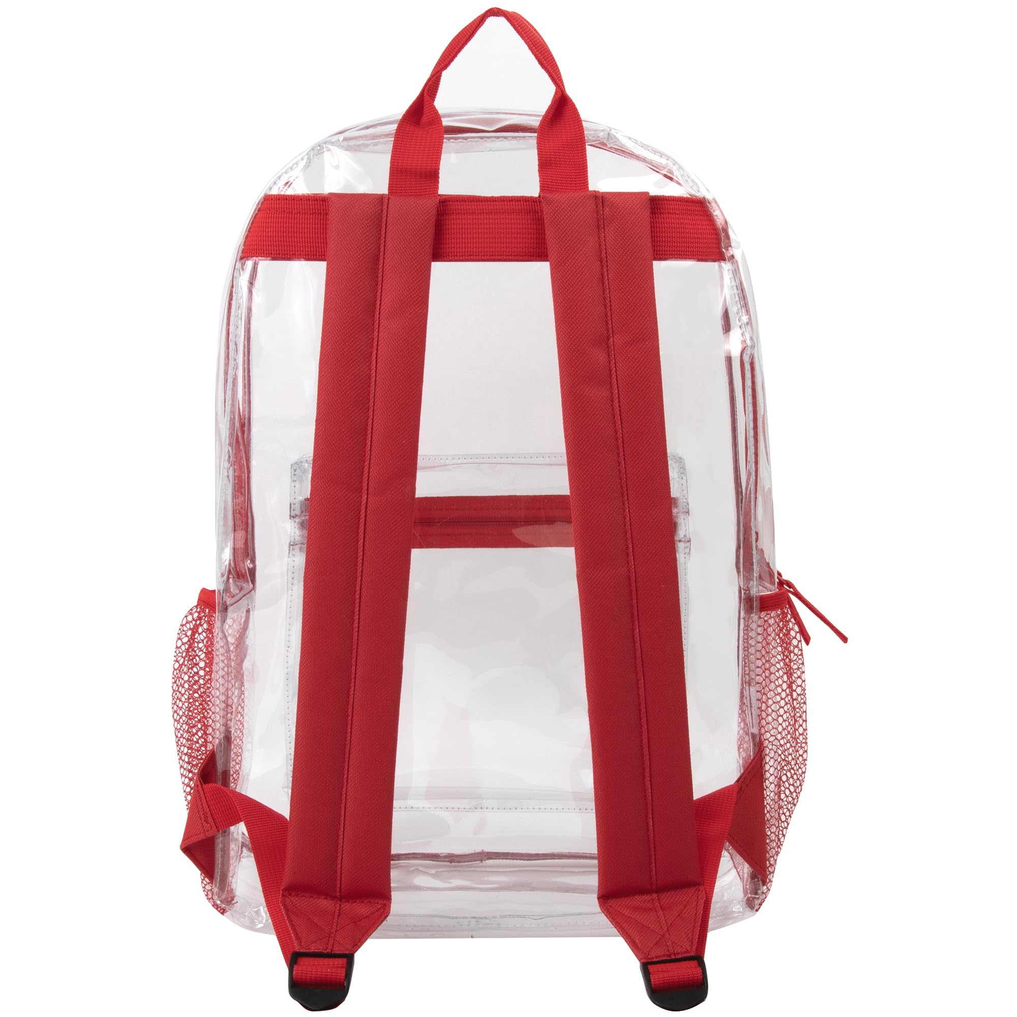 Foto 6 pulgar | Mochila Trail Maker De Pvc Transparente Transparente color Rojo - Venta Internacional