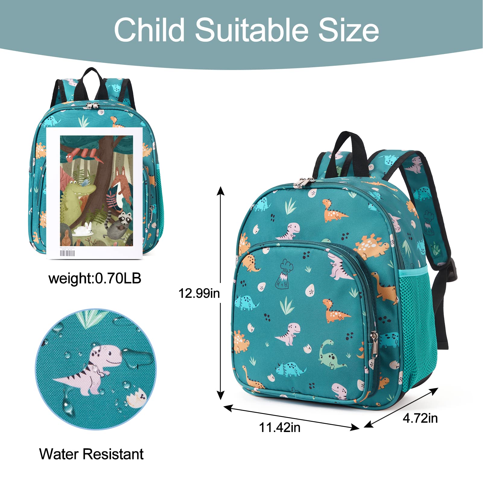 Foto 3 pulgar | Mochila Cluci Kids para Niños Y Niñas - Venta Internacional