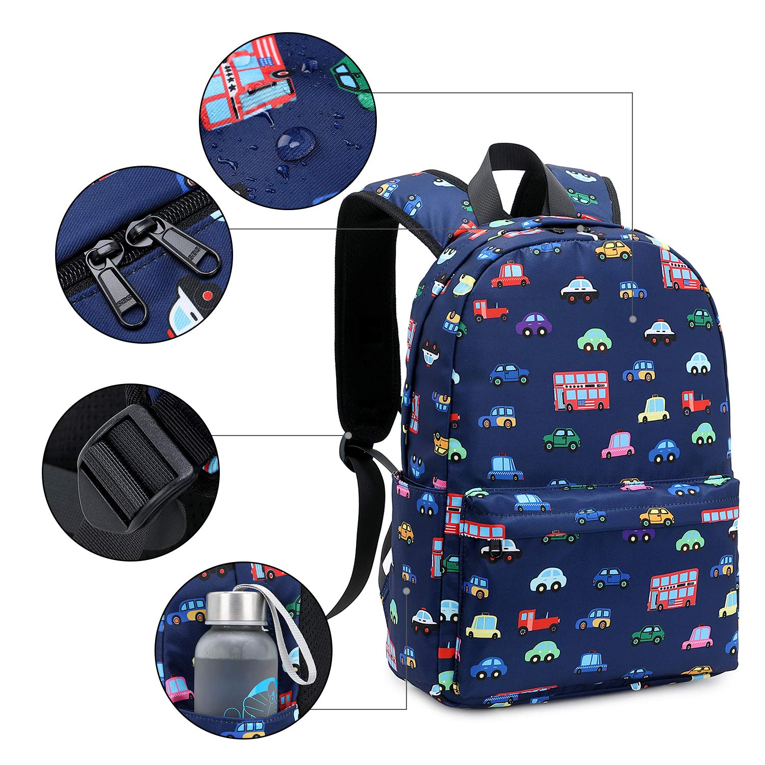 Foto 7 pulgar | Mochila Camtop para Niños de Preescolar + Lonchera Azul Marino - Venta Internacional