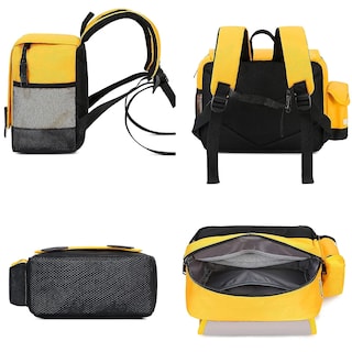 Foto 6 | Mochila Bluboon Preescolar Dibujos Animados en 3d Amarilla - Venta Internacional