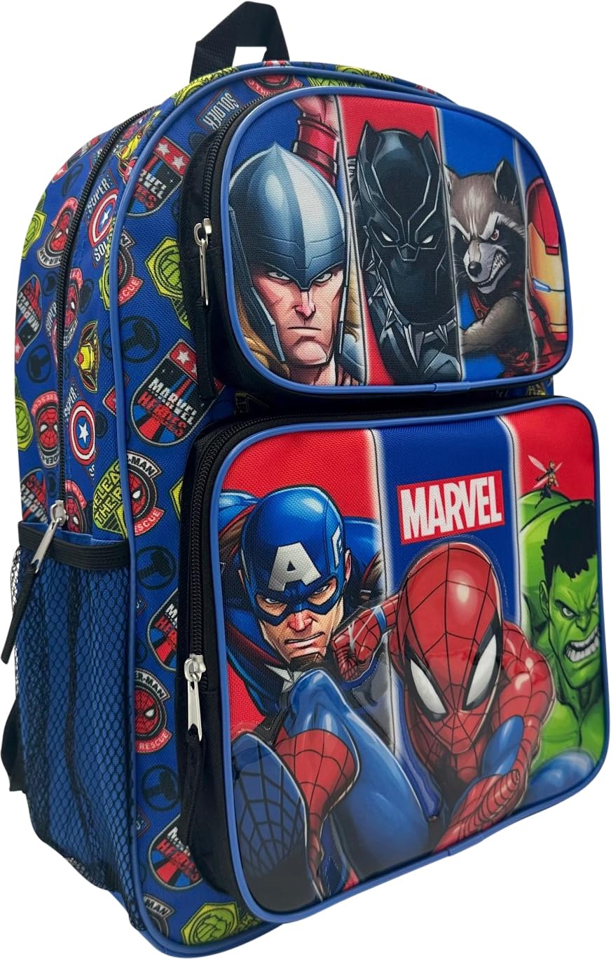 Foto 3 pulgar | Mochila Fast Forward Marvel Superhéroes 16 para Niños - Venta Internacional