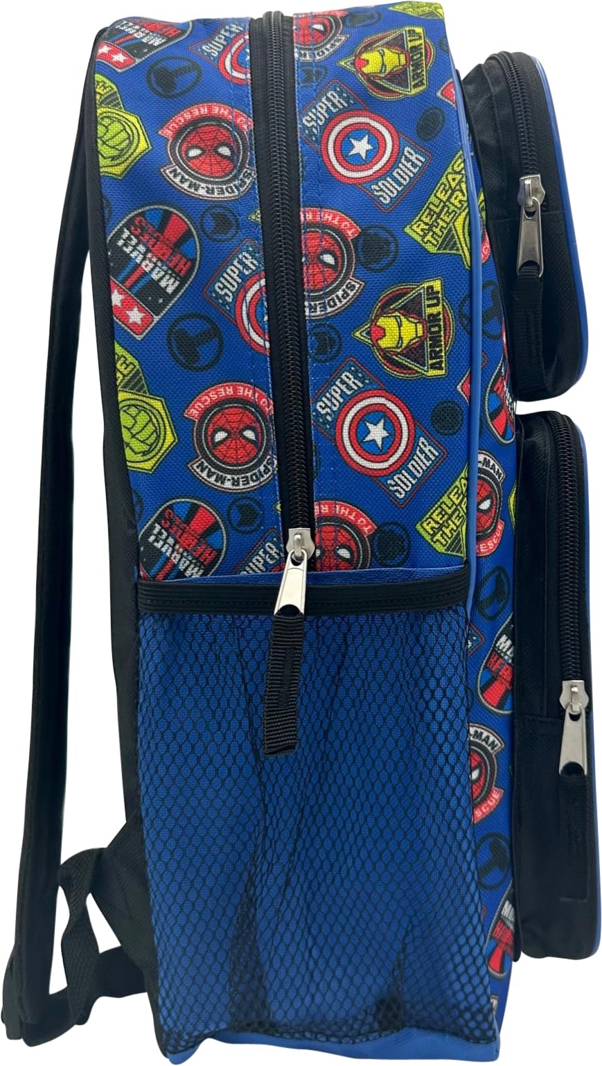 Foto 3 | Mochila Fast Forward Marvel Superhéroes 16 para Niños - Venta Internacional