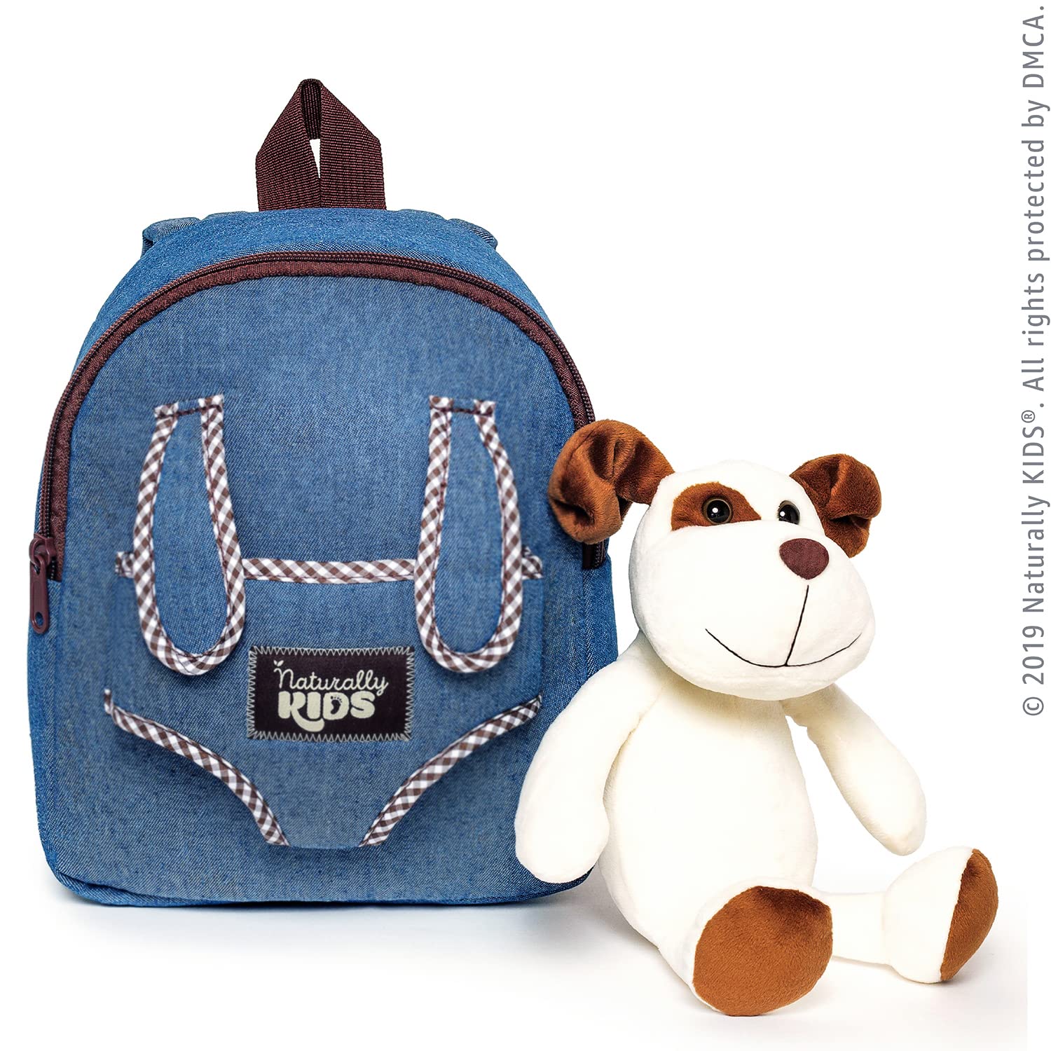 Foto 7 pulgar | Mochila Naturally Kids de Perros Pequeños de Peluche - Venta Internacional