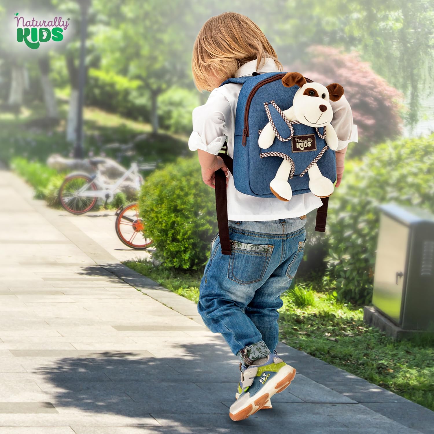 Foto 8 pulgar | Mochila Naturally Kids de Perros Pequeños de Peluche - Venta Internacional