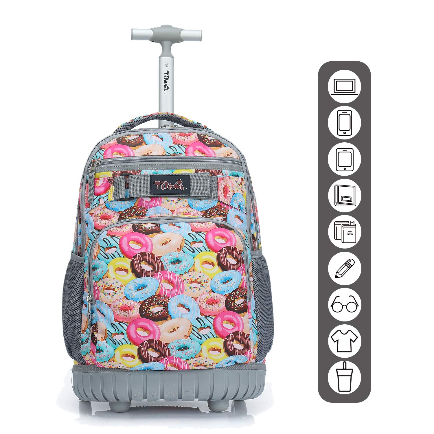 Foto 4 pulgar | Mochila con Ruedas Tilami de 48 cm + Lonchera - Venta Internacional