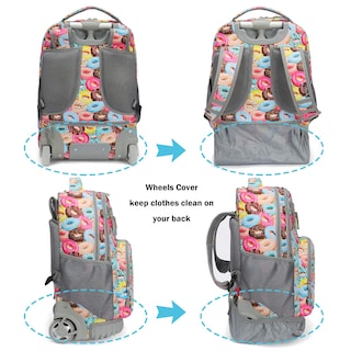 Foto 5 | Mochila con Ruedas Tilami de 48 cm + Lonchera - Venta Internacional