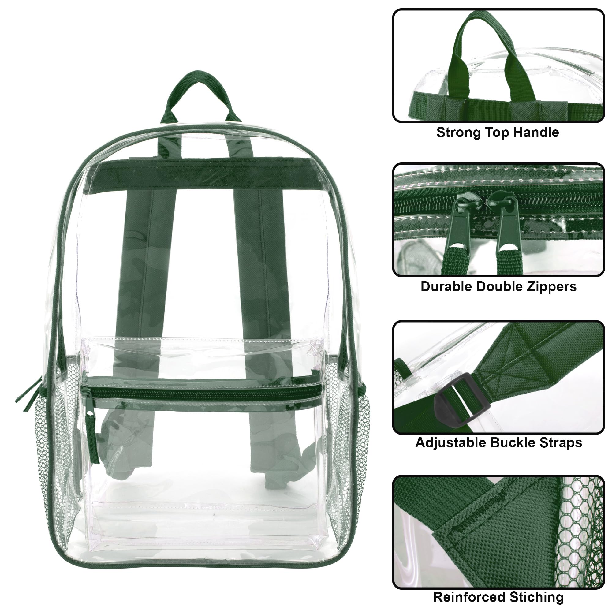 Foto 3 pulgar | Mochila Trail Maker de PVC Transparente - Venta Internacional