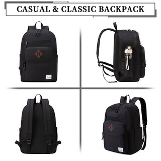 Foto 7 | Mochila Vaschy School Negra Unisex - Venta Internacional