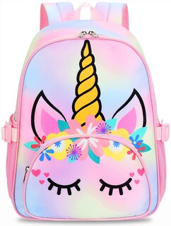 Foto 1 | Mochila Btoop Para Niños Y Niñas Escuela Unicornio Preescolar Jardín De Infantes - Venta Internacional