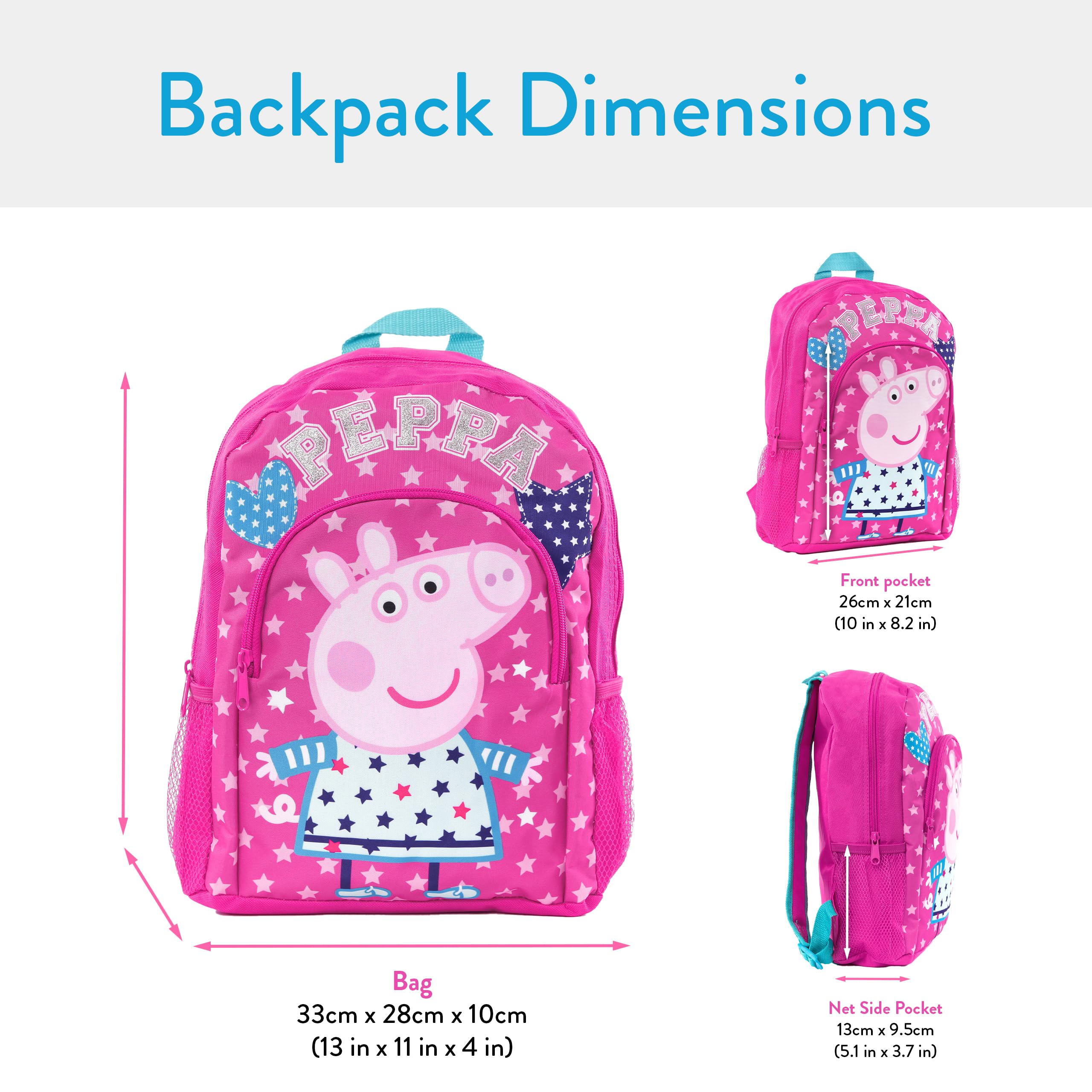 Foto 7 | Mochila Peppa Pig Para Niñas - Venta Internacional