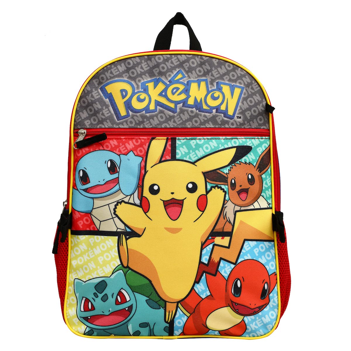 Foto 2 | Set de Mochilas Bioworld Pokémon Starter Characters 5 Piezas - Venta Internacional