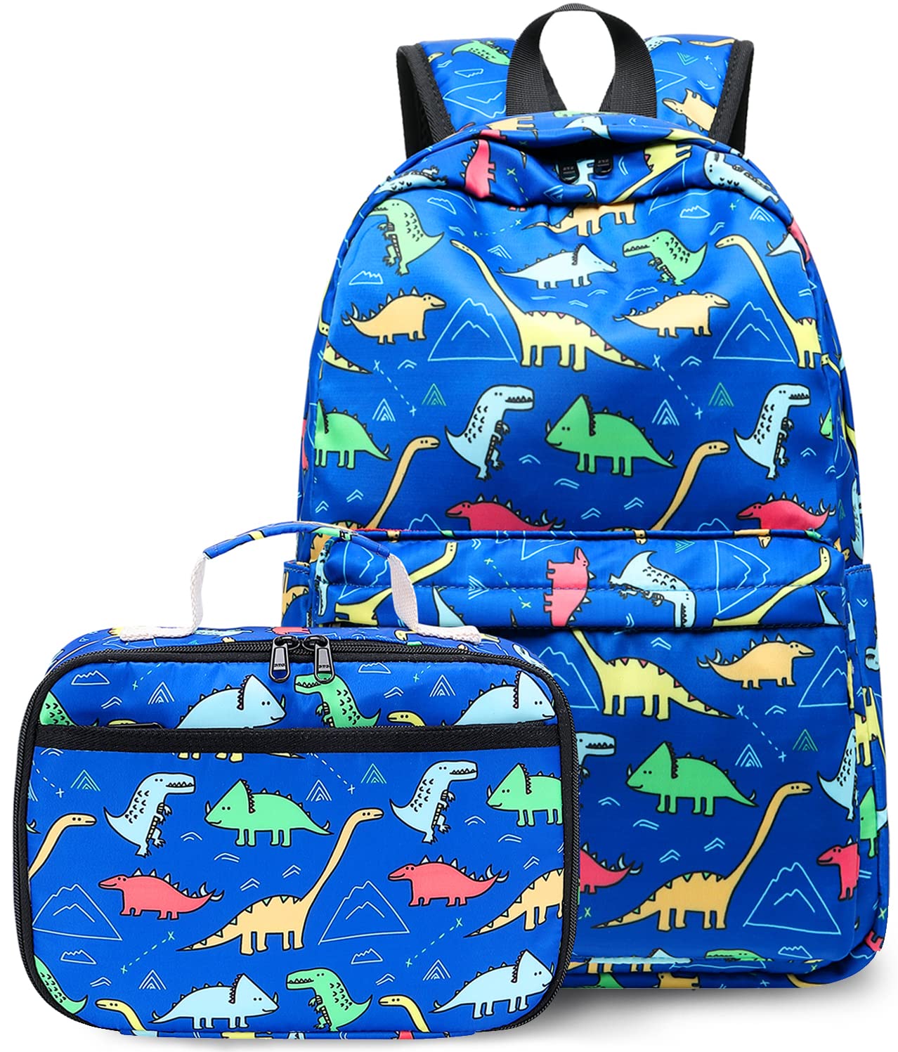 Foto 2 pulgar | Mochila Camtop con Lonchera Diseño de Dinosaurio Azul Oscuro - Venta Internacional