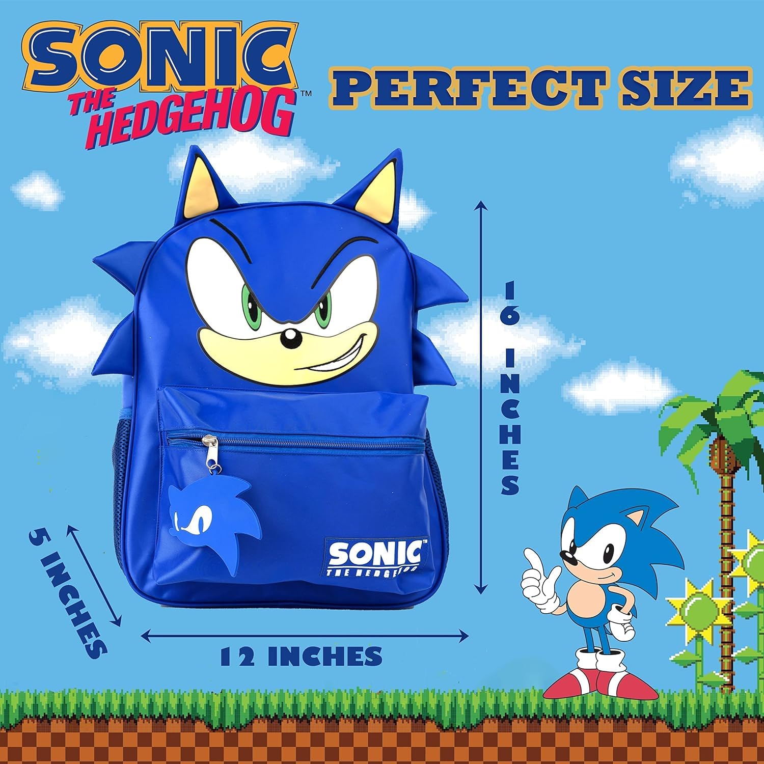 Foto 6 pulgar | Mochila Ai Accessory Innovations Sonic Azul- Venta Internacional