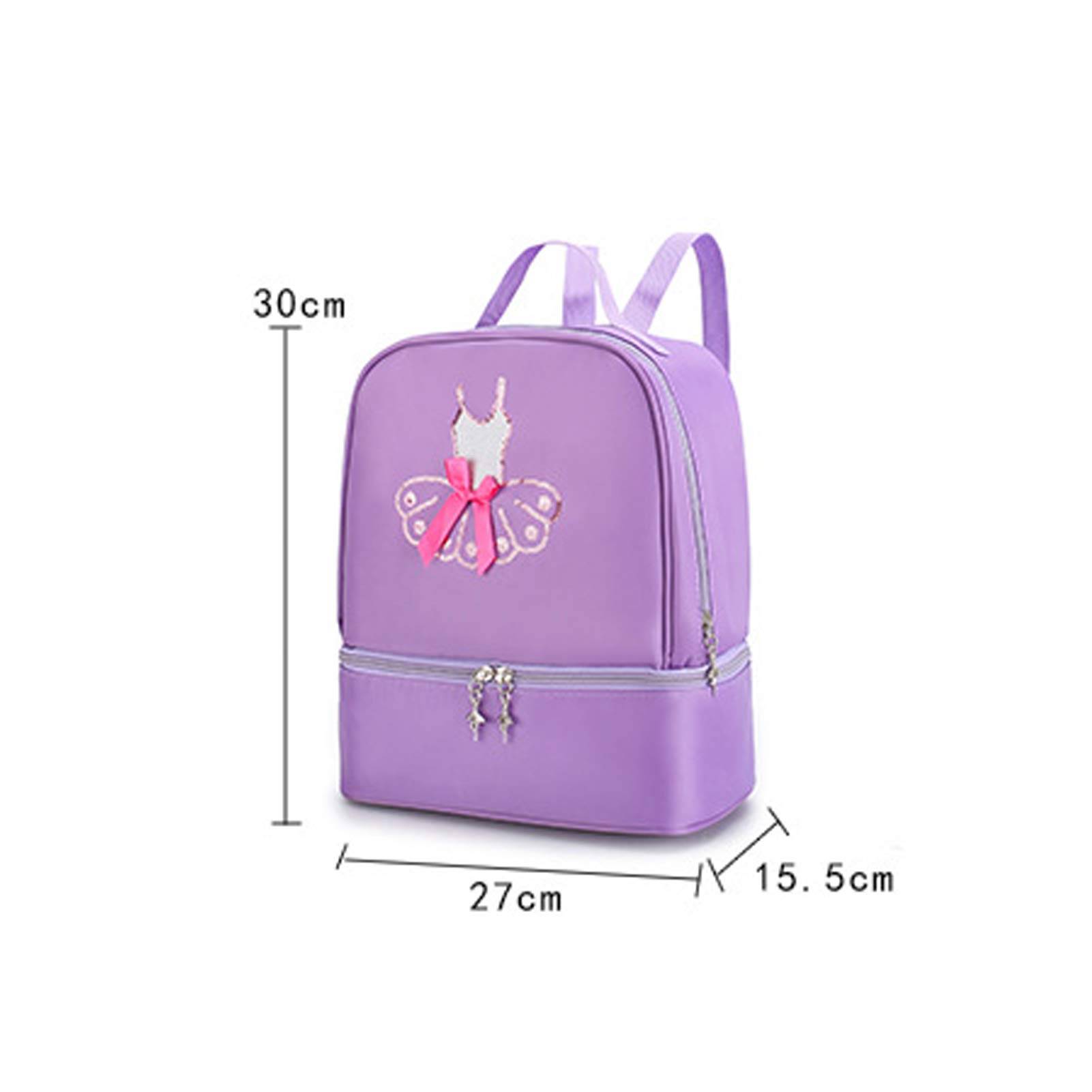 Foto 7 pulgar | Mochila Yitengteng Ballet Dance Morada - Venta Internacional