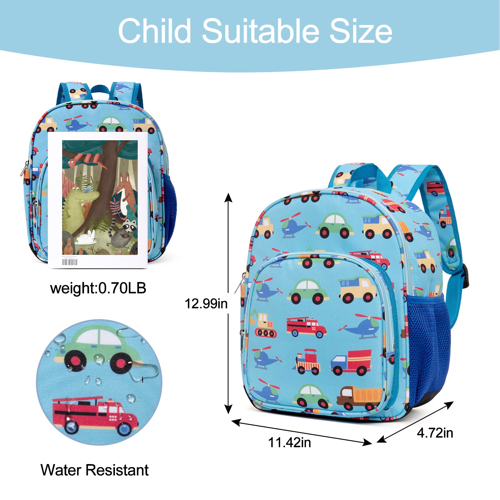 Foto 4 pulgar | Mochila Cluci Azul - Venta Internacional