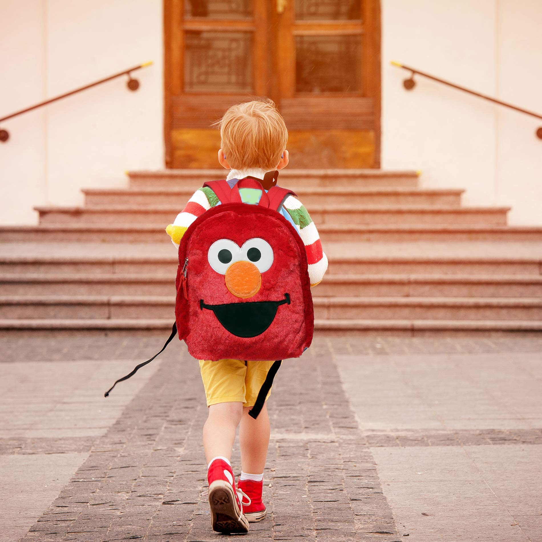 Foto 8 pulgar | Mochila Sesame Street Plush Elmo - Venta Internacional