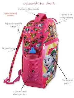 Foto 3 | Mochila Nickelodeon Paw Patrol Pups Rosa - Venta Internacional