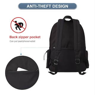 Foto 5 | Mochila Pauback Negra Impermeable - Venta Internacional