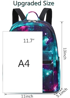 Foto 2 | Mochila Btoop Mini Galaxy Green para Mujeres y Niñas - Resistente al Agua y Duradera