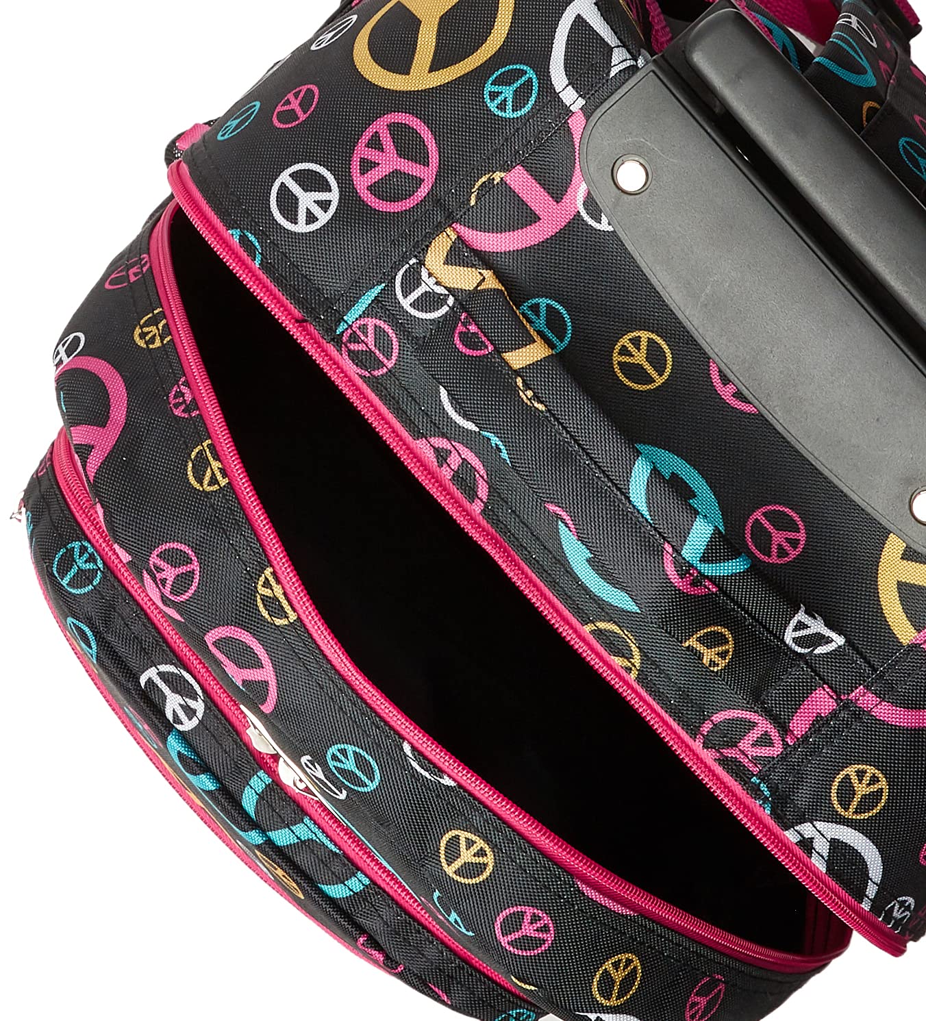 Foto 6 pulgar | Mochila Rodante Rockland Peace de 17 Pulgadas con Doble Asa - Venta Internacional